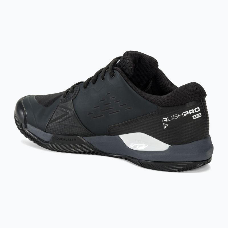 Pánské  tenisové boty  Wilson Rush Pro Ace Clay black/ombre blue/white 3
