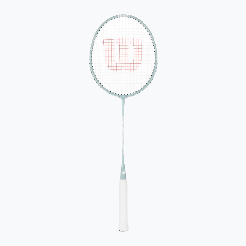 Badmintonová raketa Wilson Reaction 70 gray/white