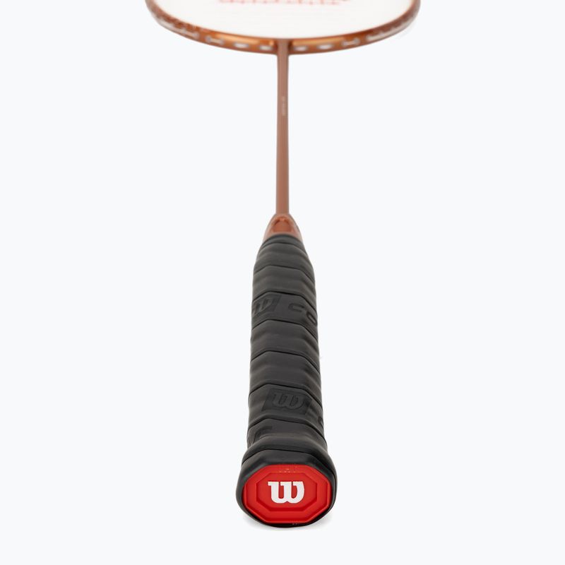 Badmintonová raketa Wilson Vertex 300 bronze/white 3