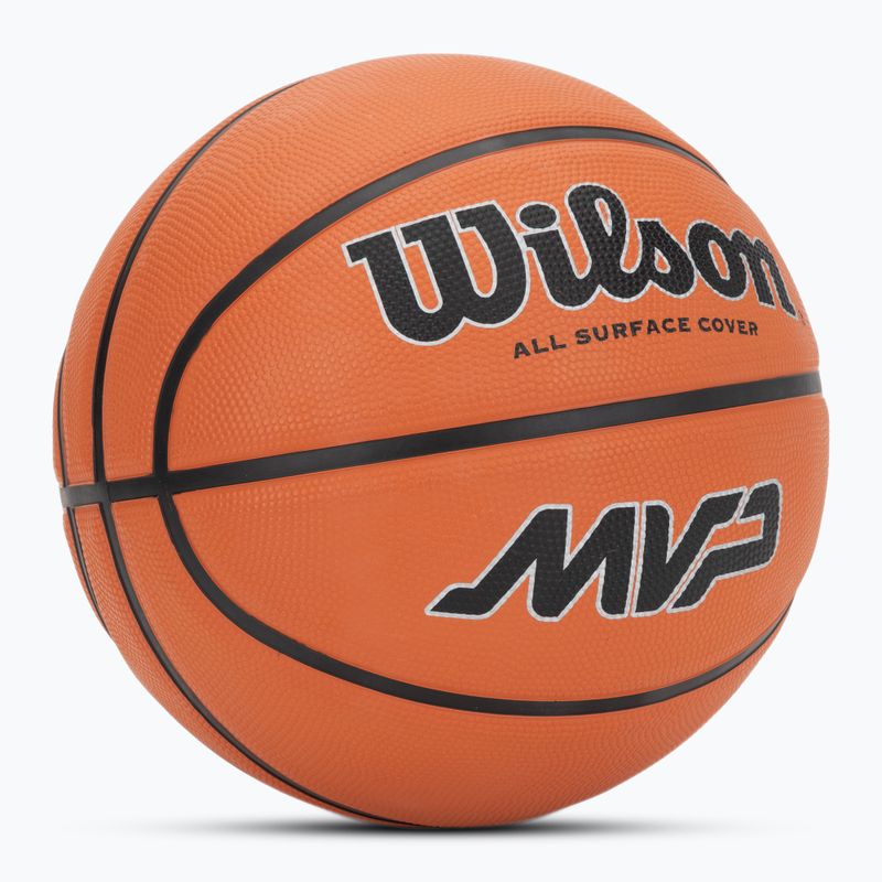 Basketbalový míč Wilson MVP brown velikost  5 2