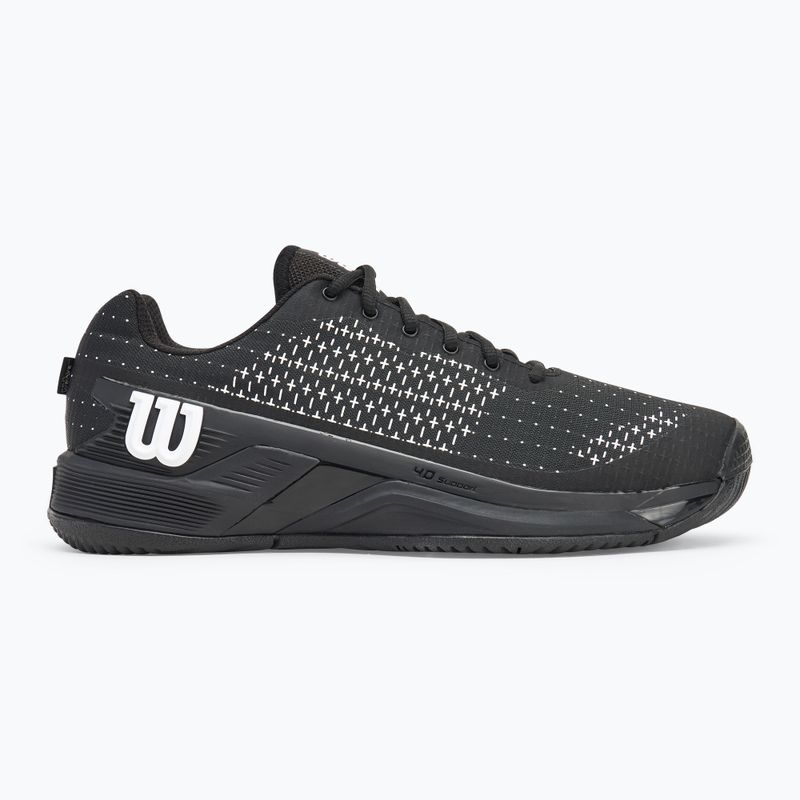 Pánské tenisové boty  Wilson Rush Pro Extra Duty black/ black/ white 2