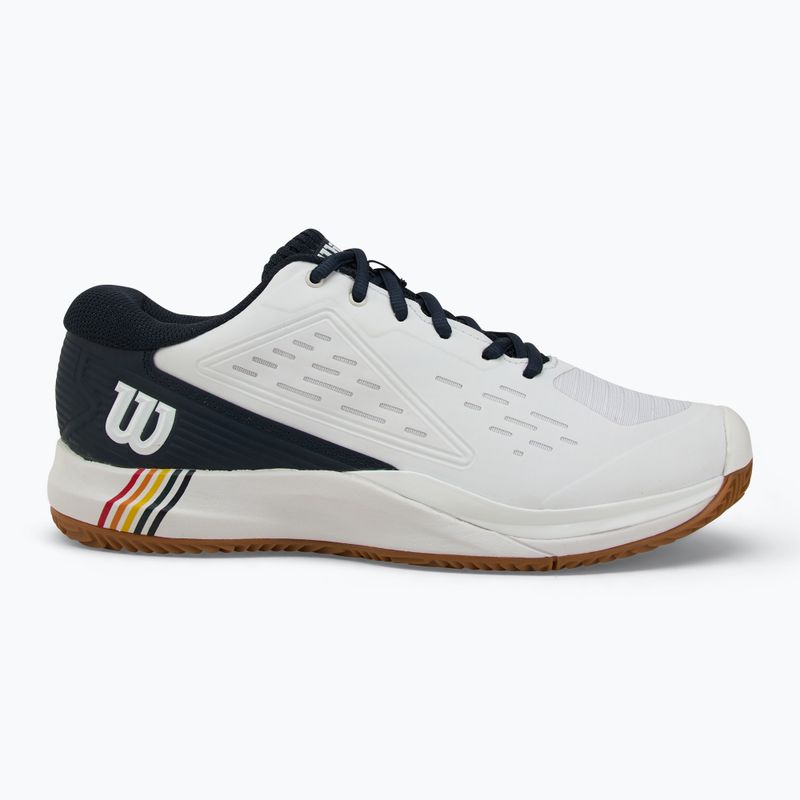 Pánské tenisové boty  Wilson Rush Pro Ace Clay RG white/ navy blazer/ gum 2