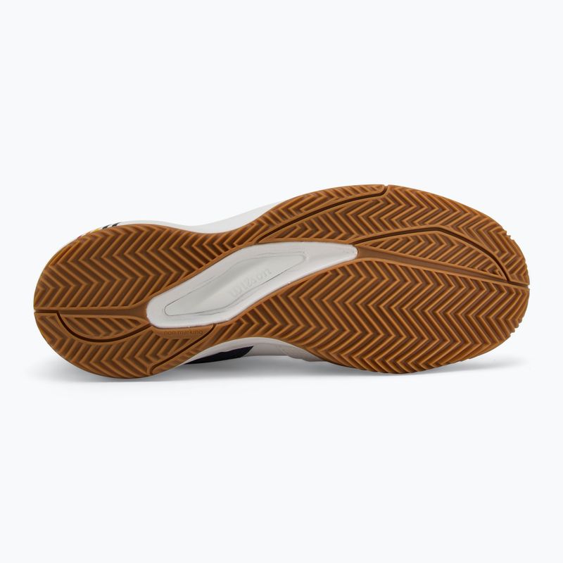 Pánské tenisové boty  Wilson Rush Pro Ace Clay RG white/ navy blazer/ gum 4