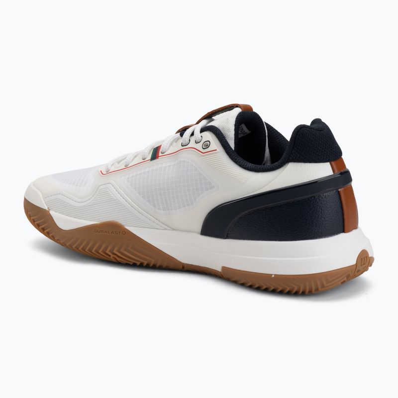 Pánské tenisové boty Wilson Rush Pro 5 Clay white/navy blazer/gum 3