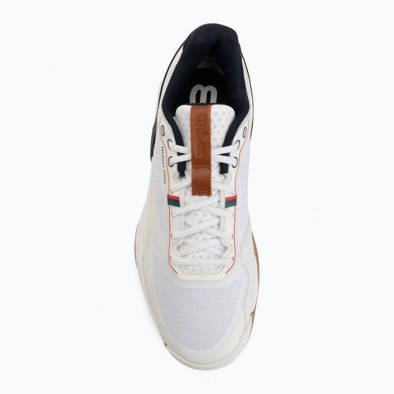 Pánské tenisové boty Wilson Rush Pro 5 Clay white/navy blazer/gum 5