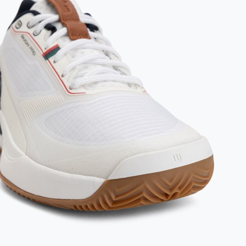 Pánské tenisové boty Wilson Rush Pro 5 Clay white/navy blazer/gum 7