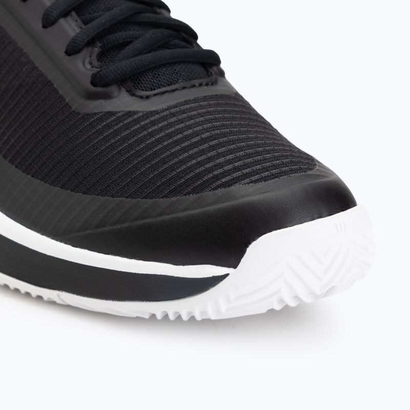 Pánské tenisové boty Wilson Rush Lite 5 Clay black/white/safety yellow 7