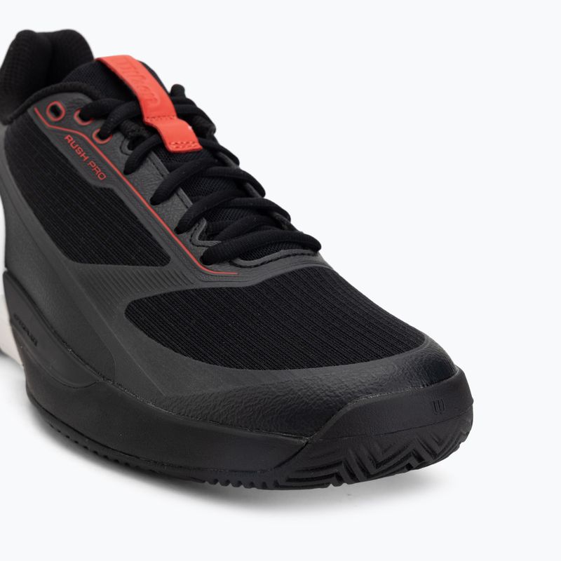 Pánské tenisové boty Wilson Rush Pro 5 black/infrared/white 7