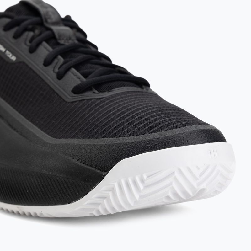 Pánské tenisové boty Wilson Rush Pro 5 Tour Clay black/white/safety yellow 7