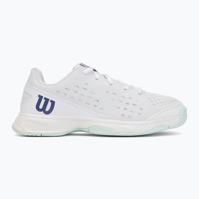 Dětské tenisové boty Wilson Rush Pro Ace L Jr white/bay/skip blue 2