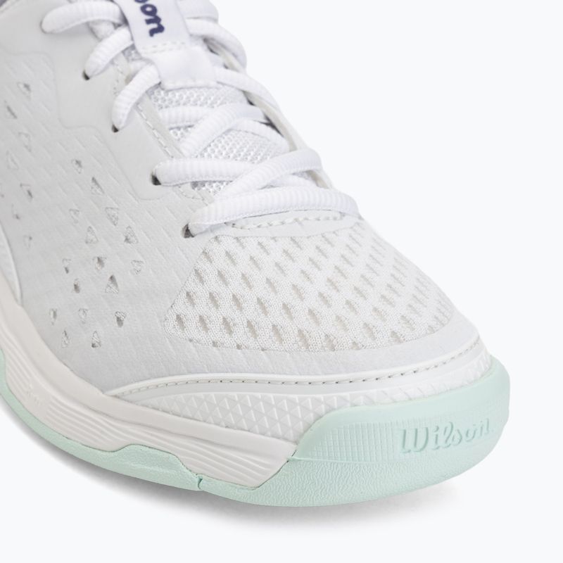 Dětské tenisové boty Wilson Rush Pro Ace L Jr white/bay/skip blue 7