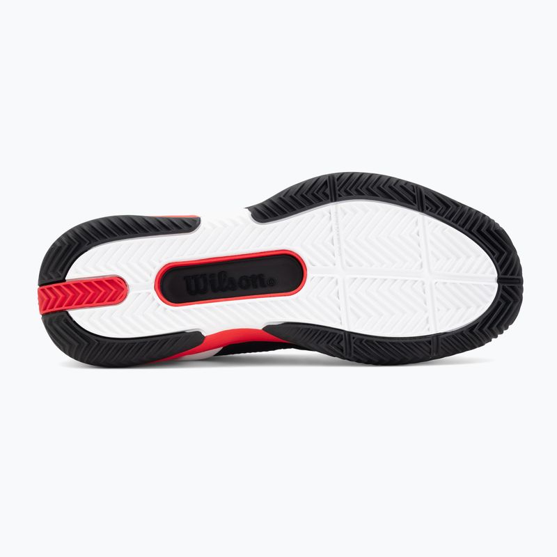 Pánské tenisové boty Wilson Rush Pro 5 Clay black/infrared/white 4
