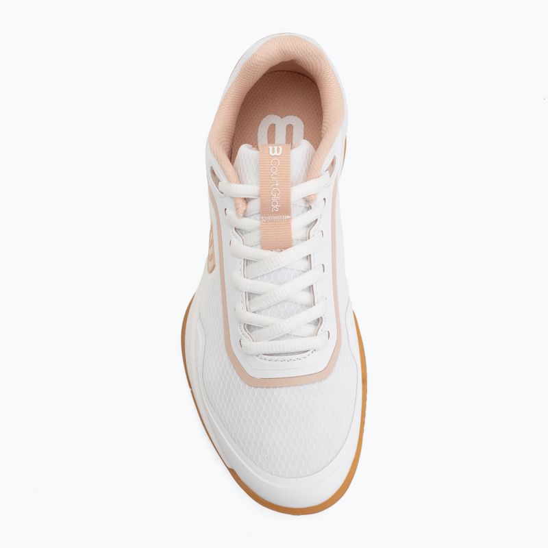 Dámské tenisové boty Wilson Courtglide white/cameo rose/gum 5