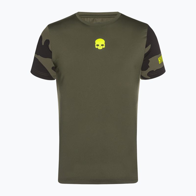Pánské tenisové tričko HYDROGEN Camo Tech green T00514397 4