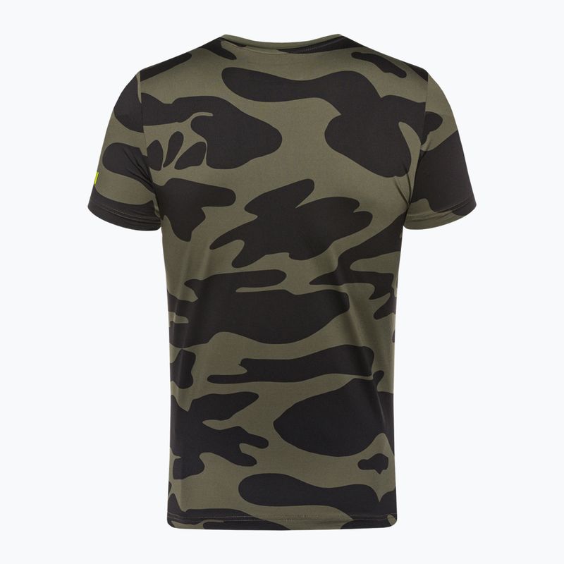 Pánské tenisové tričko HYDROGEN Camo Tech green T00514397 5