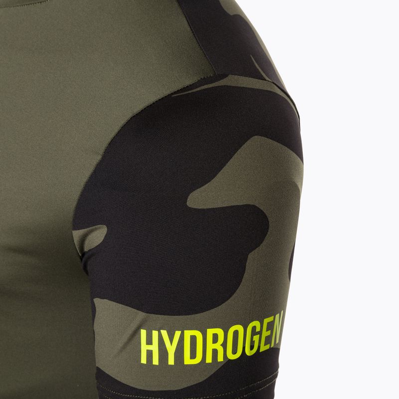 Pánské tenisové tričko HYDROGEN Camo Tech green T00514397 6