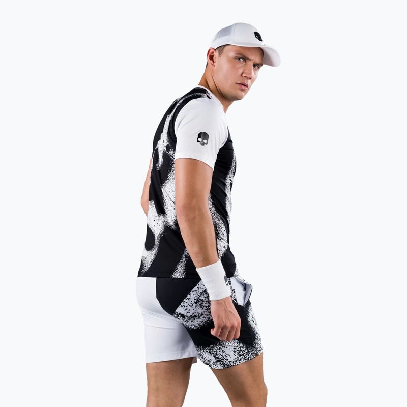 Pánské tričko HYDROGEN Spray Tech Tennis T-Shirt bílé T00502001 3