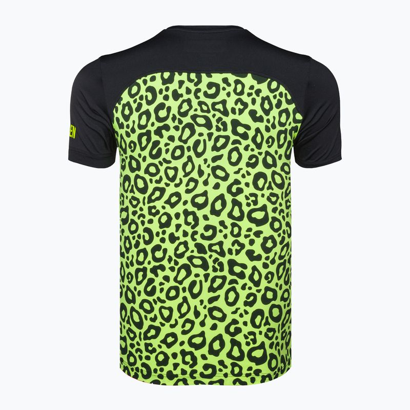 Pánské tričko HYDROGEN Panther Tech Tee black/yellow Tenisové tričko 6