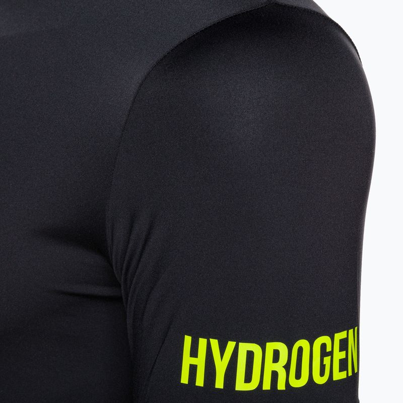 Pánské tričko HYDROGEN Panther Tech Tee black/yellow Tenisové tričko 8