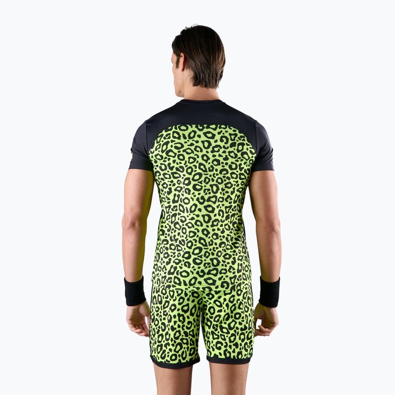 Pánské tričko HYDROGEN Panther Tech Tee black/yellow Tenisové tričko 2