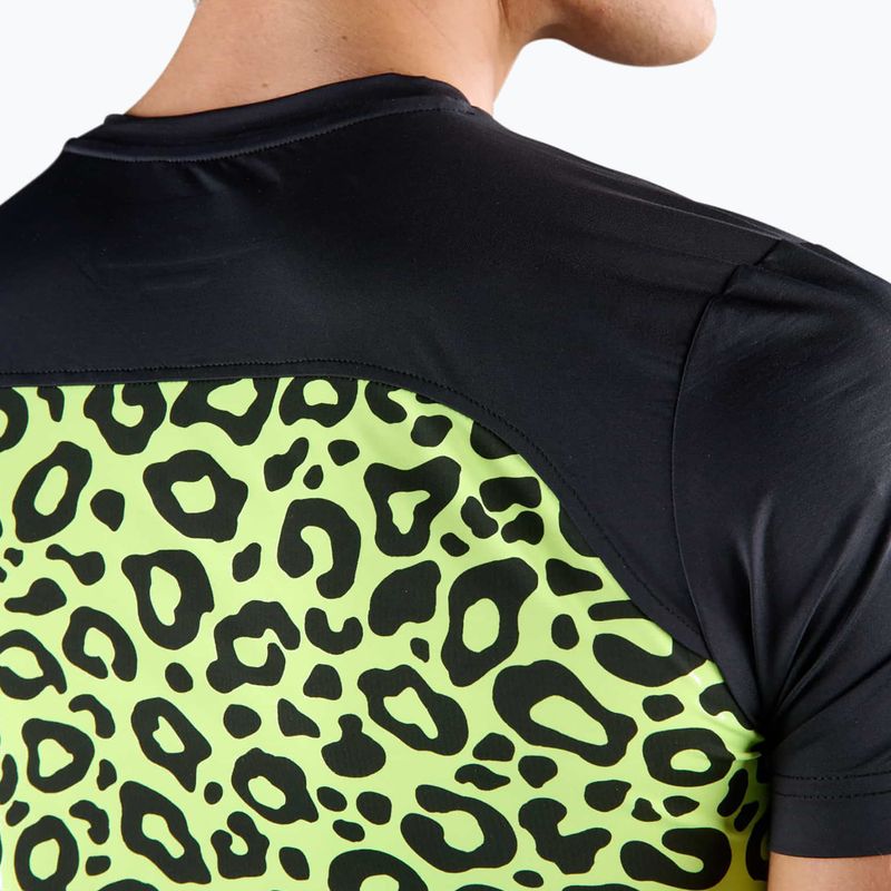 Pánské tričko HYDROGEN Panther Tech Tee black/yellow Tenisové tričko 4