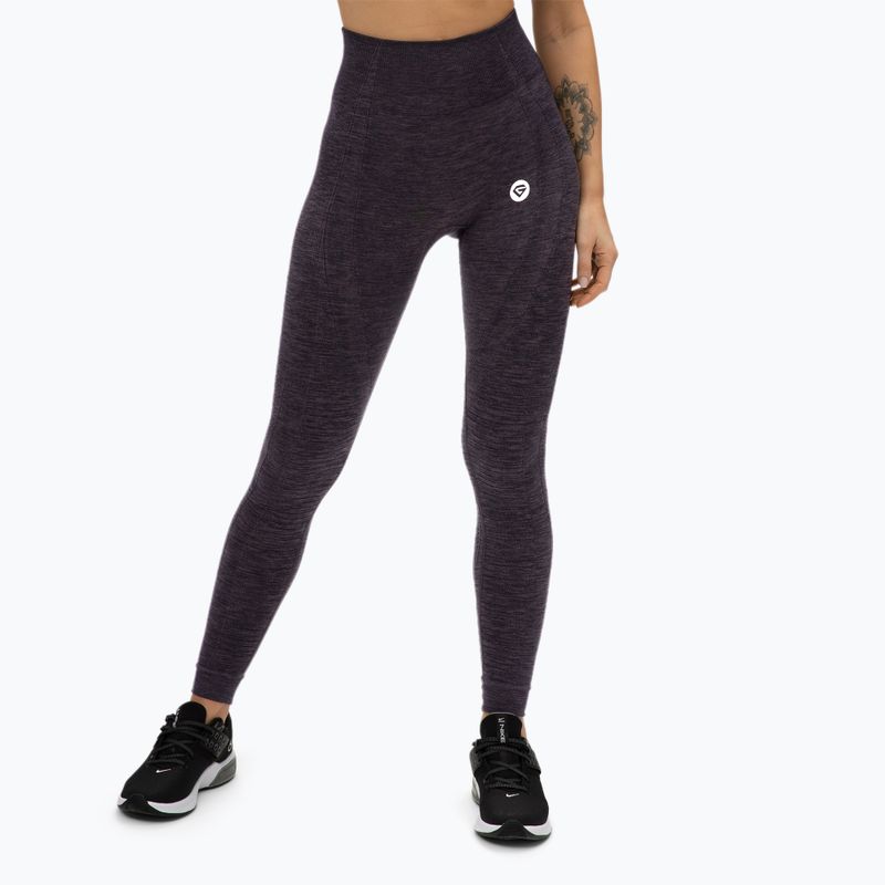 Dámské legíny Gym Glamour bezešvé tmavě modré 198