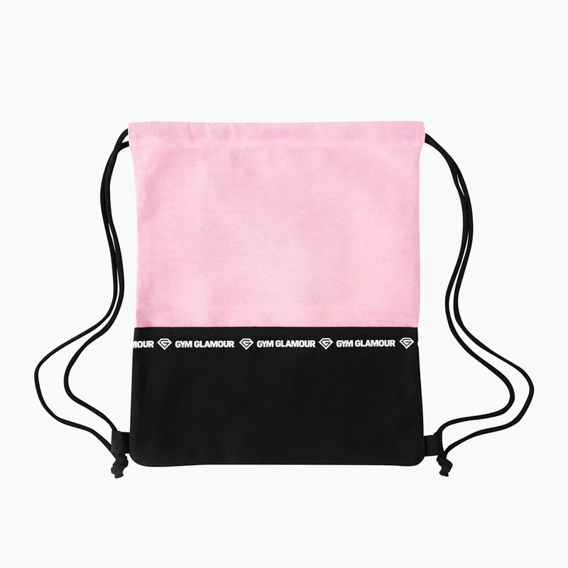Dámský sportovní vak Gym Glamour Gym bag růžovo-černý 279 2