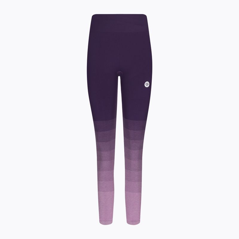 Dámské legíny Gym Glamour Ombre fialové 282 6