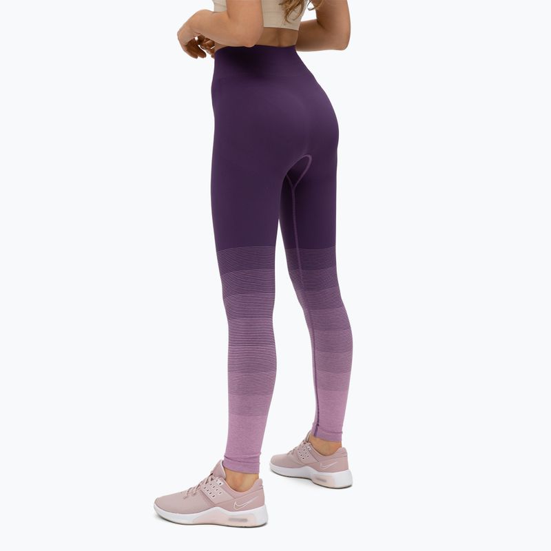 Dámské legíny Gym Glamour Ombre fialové 282 3