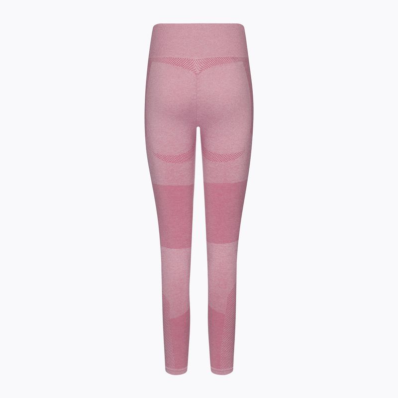 Dámské legíny Gym Glamour Fusion růžové 332 7