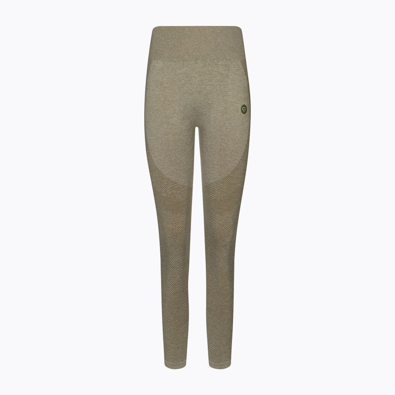 Dámské legíny Gym Glamour Fusion hnědé 333 6