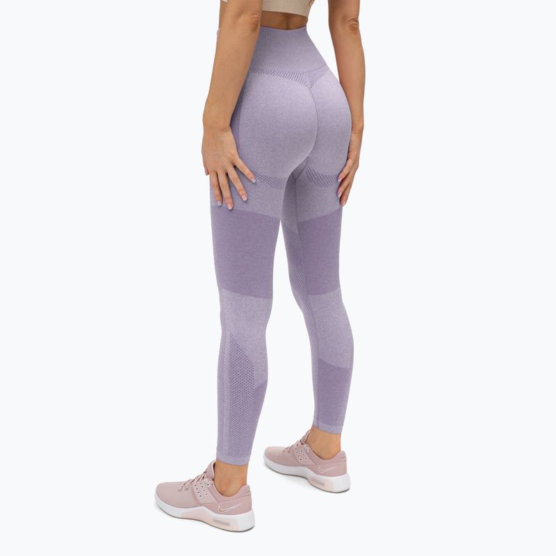 Dámské legíny Gym Glamour Fusion fialové 335 3