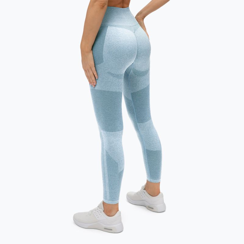 Dámské legíny Gym Glamour Fusion modré 336 3