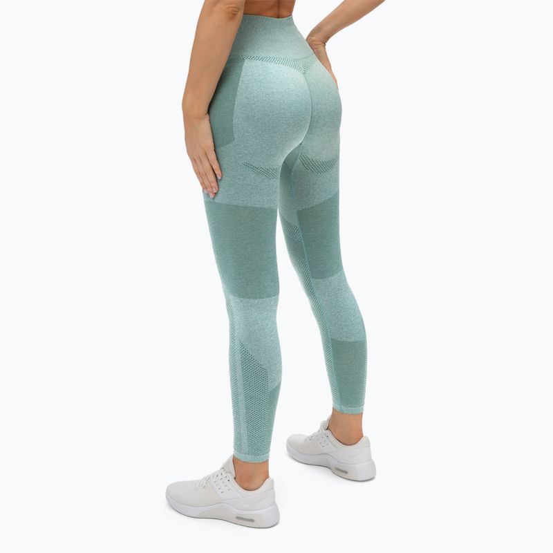 Dámské legíny Gym Glamour Fusion zelené 337 3