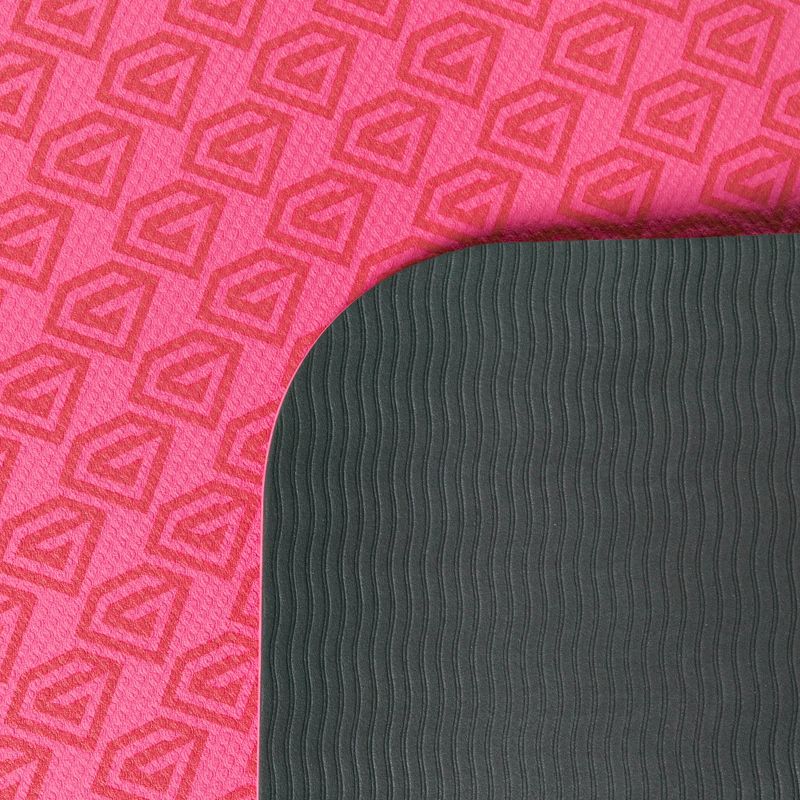 Tréninková podložka Gym Glamour 4 mm růžova 363 4