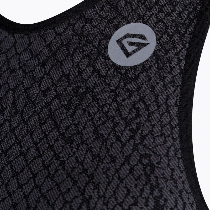 Fitness podprsenka Gym Glamour Top Snake šedá 366 7