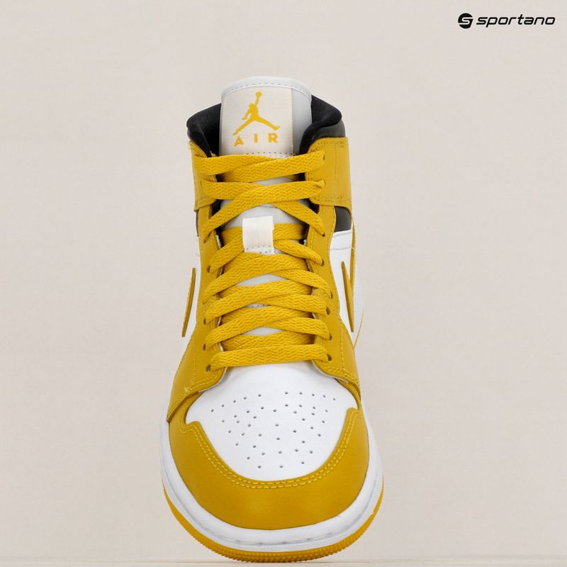 Dámské boty Air Jordan 1 Mid white/black/vivid sulfur 9