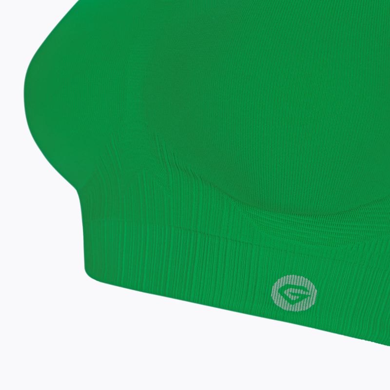 Fitness podprsenka Gym Glamour push up zelená 376 7