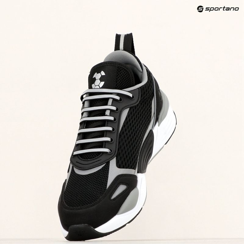 Boty EA7 Emporio Armani Ace Runner Mesh black/ silver 10