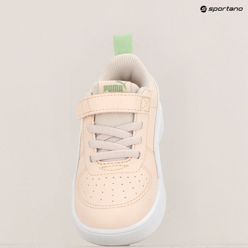 Dětské boty PUMA Rickie AC+ Inf rosebay/puma white/pure green 9