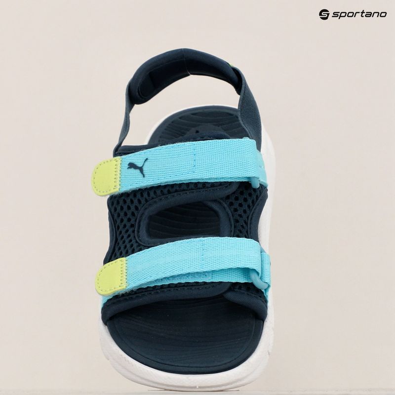 Dětské sandály PUMA Evolve PS dark night/hero blue/lily pad 9