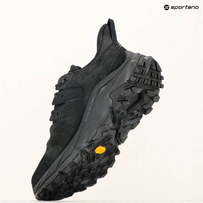 Pánské turistické boty  HOKA Kaha 2 Low GTX black/black 9