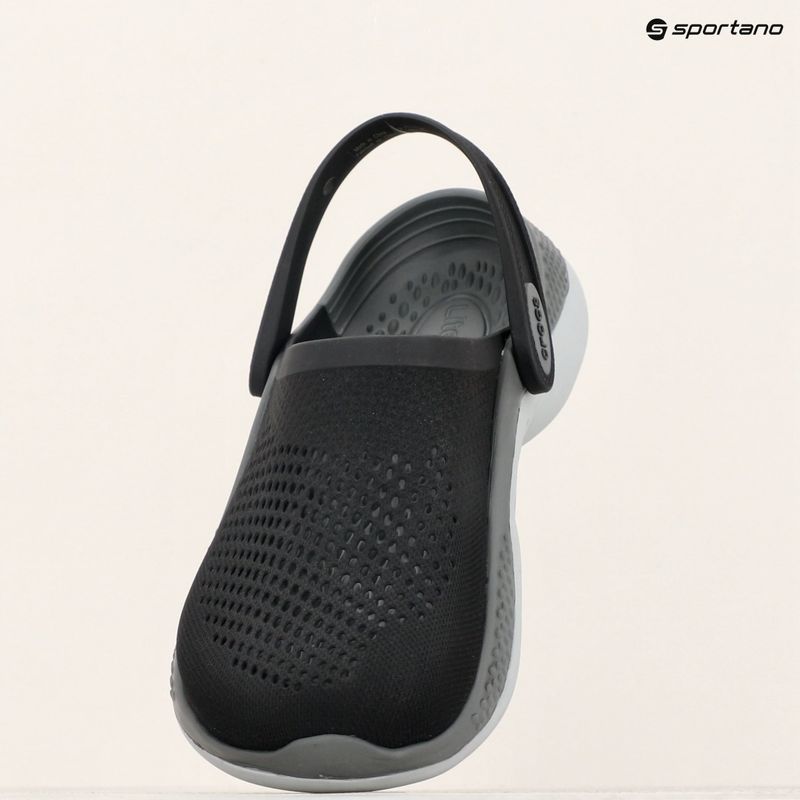 Nazouváky  Crocs LiteRide 360 Clog black/slate grey 16