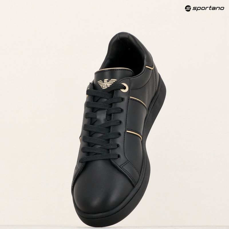 Boty EA7 Emporio Armani Classic Logo triple black/ gold boty 14