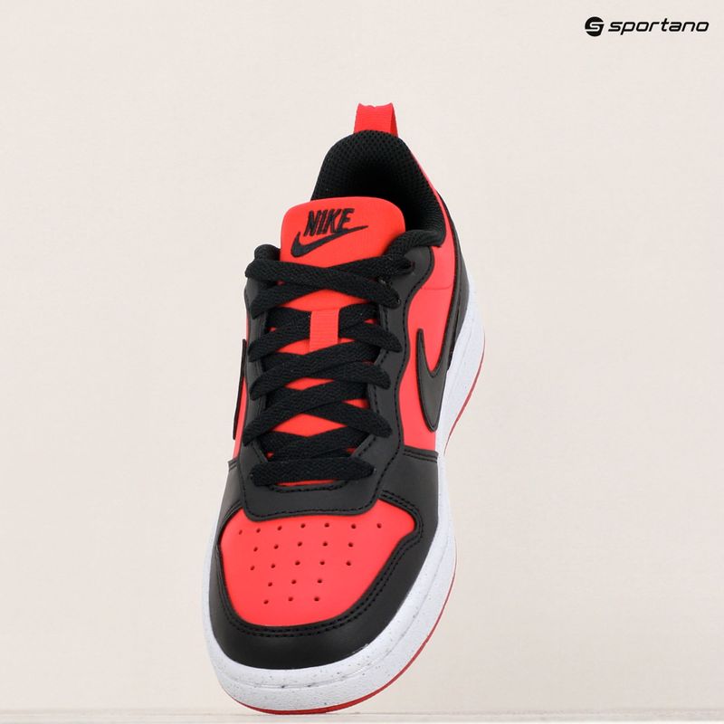 Boty Nike Court Borough Low Recraft university red/black 9