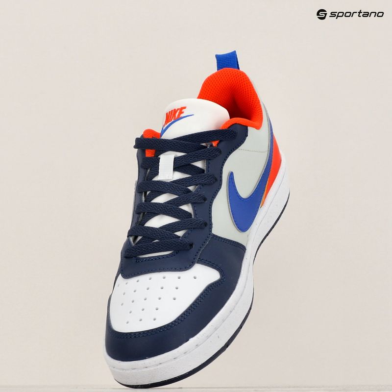 Boty Nike Court Borough Low Recraft midnight navy/hyper royal/team orange 9