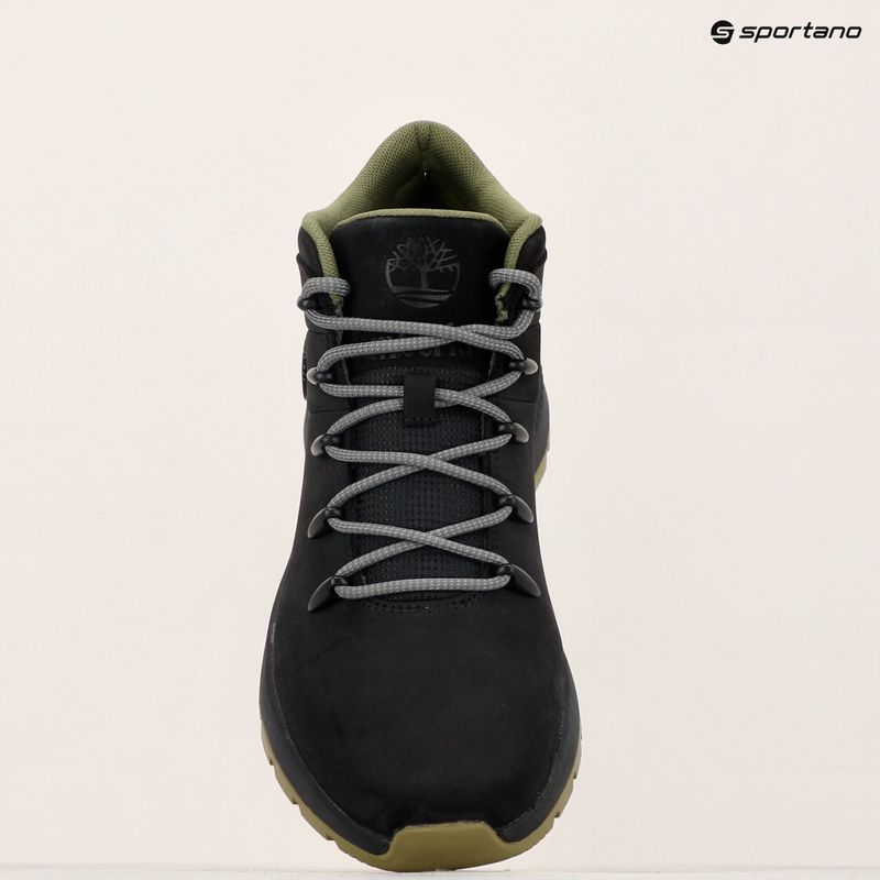 Pánské boty Timberland Sprint Trekker Mid Lace black nubuk/med green 9