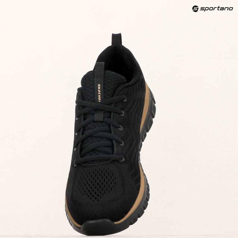 Dámské boty SKECHERS Graceful Get Connected black/rose gold 9