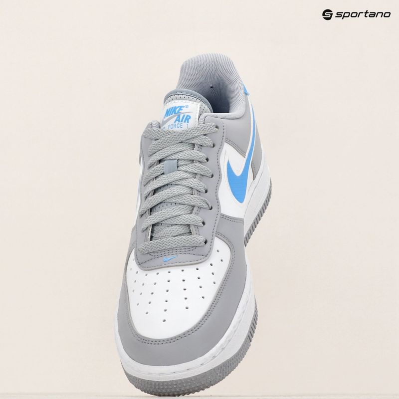 Pánské boty Nike Air Force 1 '07 Next Nature wolf grey / white / university bluebi 9