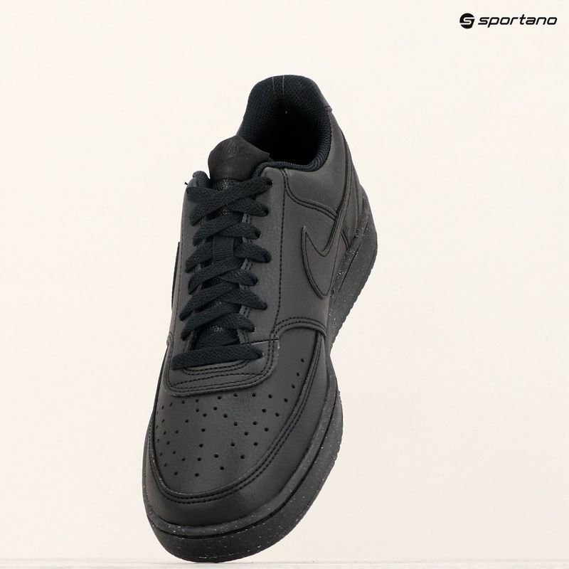 Pánské boty Nike Court Vision Low Next Nature black / black / black 9